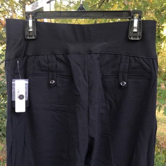 NWT Duo Maternity All Around Panel Cuffed Capris M - Picture 5 of 11